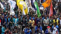 Eksodus Mahasiswa Menuju Gedung DPR