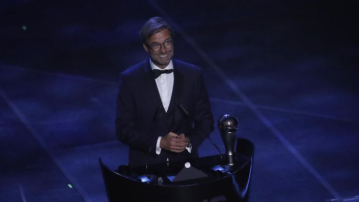 JUDI ONLINE Manajer Liverpool Juergen Klopp. (Foto: Antonio Calanni/AP Photo)
