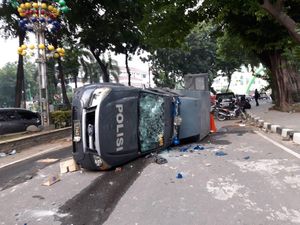 RSL yang Tunggangi Demo Mahasiswa Ricuh di Medan Ternyata Teroris