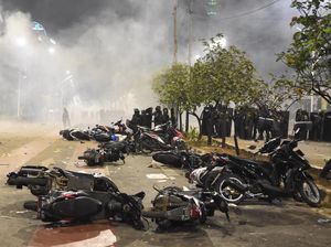 Ada Penyusup dalam Aksi Mahasiswa di DPR? Ini Kata Polisi