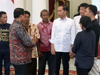 Mahasiswa Demo di Jakarta, Jokowi Terima Massa Aksi Petani
