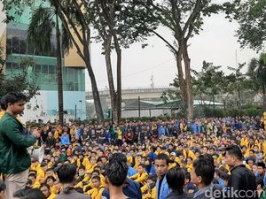 Polisi dan BEM Unsri Tepis Isu Mahasiswa Meninggal Saat Demo