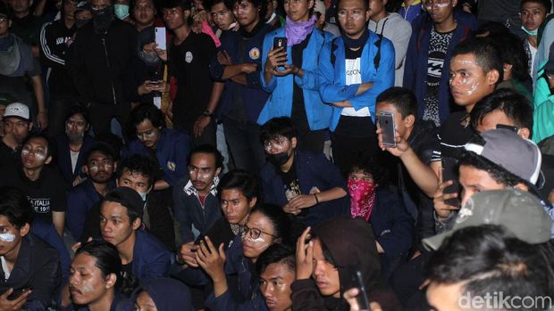 Ilustrasi demo mahasiswa