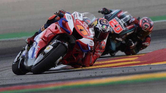 JUDI ONLINE Fabio Quartararo siap lanjutkan duel dengan Jack Miller. (Foto: Javier Soriano / AFP)