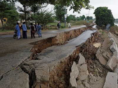 Potret Kerusakan Gempa yang Tewaskan 19 Orang di Pakistan