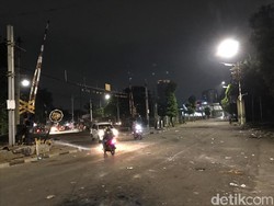 Massa di Palmerah Bubar, Lalu Lintas Sudah Lancar