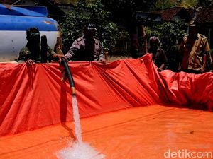 Kekeringan Merambah Wilayah Kota Trenggalek