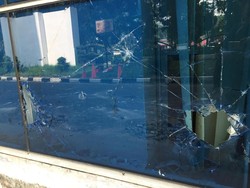 Kaca-kaca Pecah, DPRD Sumut Hitung Kerusakan Gedung Akibat Demo Ricuh