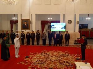 Jokowi Lantik Wagub Bengkulu Dedy Ermansyah di Istana