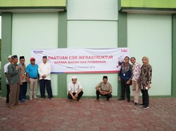 Hutama Karya Gelontorkan Rp 700 Juta Bangun Sarana Ibadah di Depok