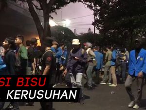 Yang Tersisa dari Demo Rusuh di Depan DPR