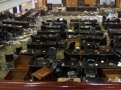 Sekda: Kerugian Kerusakan Akibat Demo di DPRD Sumbar Rp 2,5 Miliar