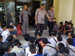 Niat Demo ke Jakarta, Seratusan Pelajar SMK Cianjur Diamankan Polisi