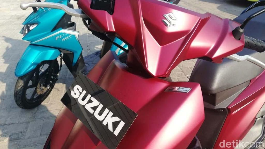 Skutik Suzuki Tampil Segar dengan Warna Baru