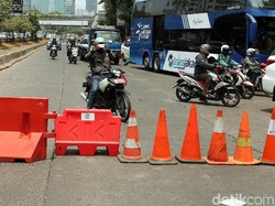 Catat! Rekayasa Lalin Saat Demo di Istana dan Kedutaan Prancis