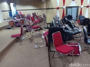 Demo Mahasiswa-Pelajar di Parepare Ricuh, Gedung DPRD Diacak-acak