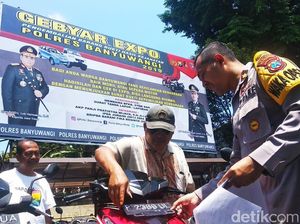 Polres Banyuwangi Gelar Expo untuk Kendaraan Warga yang Hilang Polres Banyuwangi Gelar Expo untuk Kendaraan Warga yang Hilang