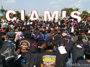 Melihat Aksi Damai di Ciamis: Mimbar Bebas dan Diakhiri Doa Bersama