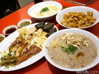 Ada Bubur Merah Oriental dan Ayam Kampung Gurih di Restoran Kekinian Ini