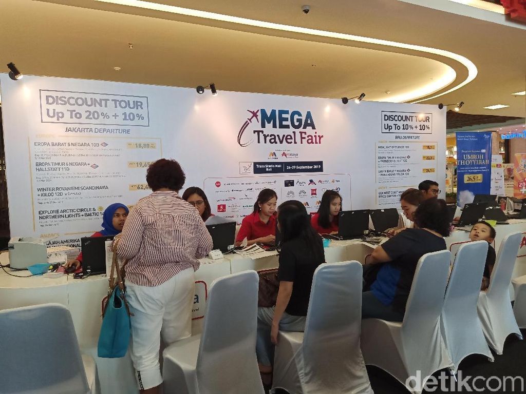 Jelang Libur Akhir Tahun, Yuk Cek Promo di Mega Travel Fair Bali Jelang Libur Akhir Tahun, Yuk Cek Promo di Mega Travel Fair Bali
