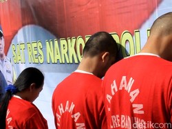 5 Pengedar Narkoba Jaringan Lapas Bandung Dibekuk, Satu Ibu Rumah Tangga