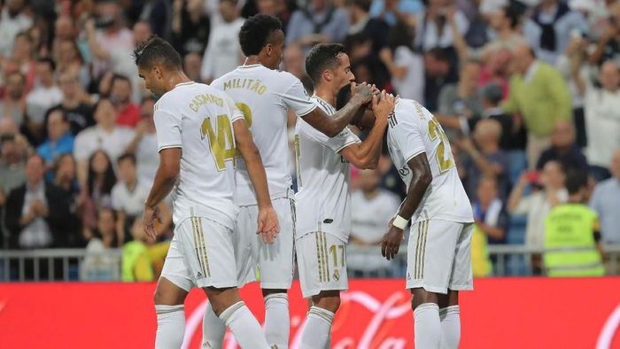 Real Madrid menunjukkan grafik peningkatan setelah dilibas Paris Saint-Germain. (Foto: Juan Medina/Reuters) Real Madrid menunjukkan grafik peningkatan setelah dilibas Paris Saint-Germain. (Foto: Juan Medina/Reuters)