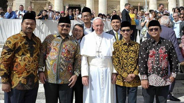 GP Ansor Temui Paus Fransiskus Dukung Agama untuk Perdamaian