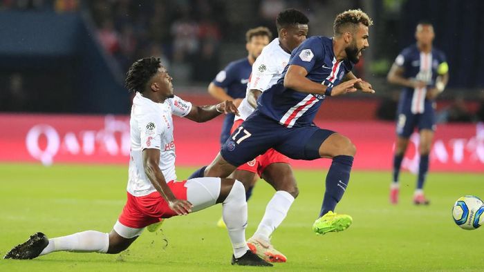 PSG kalah 0-2 dari Reims di pekan ketujuh Liga Prancis 2019/2020. (Foto: Michel Euler/AP Photo)