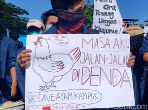 Aksi-aksi Santuy Mahasiswa yang Menghibur saat Demo Ini Viral  Aksi-aksi Santuy Mahasiswa yang Menghibur saat Demo Ini Viral