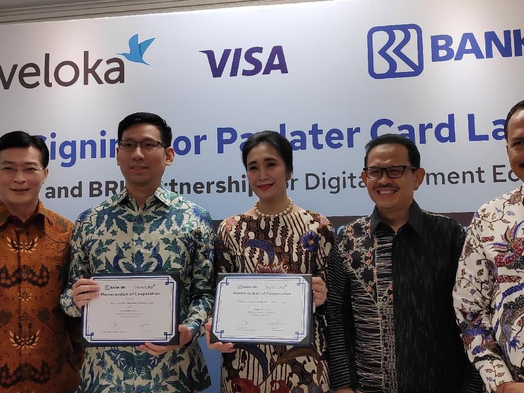 Sasar Traveler, BRI-Traveloka Pikat Pakai PayLater Card Sasar Traveler, BRI-Traveloka Pikat Pakai PayLater Card