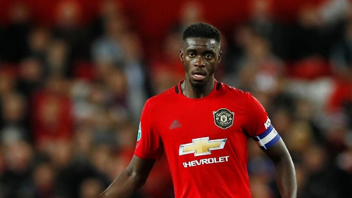 Eks pemain MU, Axel Tuanzebe. (Foto: Action Images via Reuters/Jason Cairnduff)