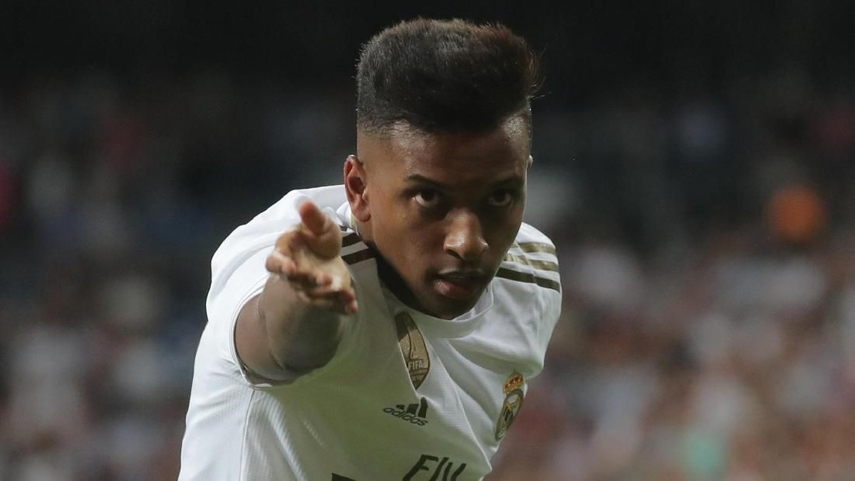 Debut manis Rodrygo di Real Madrid. (Foto: Juan Medina / Reuters)