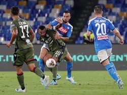 Hasil Liga Italia: Napoli Ditaklukkan Cagliari di Kandang
