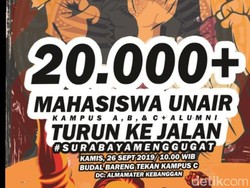 Rektor Unair Tak Larang Mahasiswa Ikut Demo