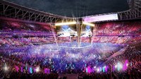 Stadion ini juga memungkinkan untuk menggelar konser musik karena dilengkapi layar besar di bagian tengahnya (Foto: Inter.it)