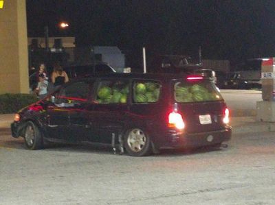 Begini Jadinya Kalau Borong Semangka hingga Keripik Sampai 1 Mobil!