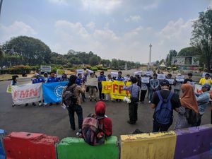 Mahasiswa Tegaskan Demo Tolak RUU Kontroversial Tak Ditunggangi