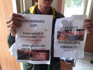 Muncul Selebaran Calo e-KTP Rp 600 Ribu di Kota Cimahi