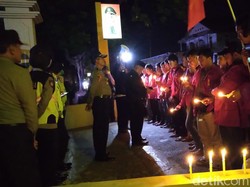 Kadernya Tertembak di Kendari, IMM Gelar Aksi di Mapolres Banyumas