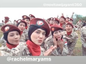 Diterpa Isu Cerai, Mulan Jameela Berbaret Ikut Diklat Gerindra Diterpa Isu Cerai, Mulan Jameela Berbaret Ikut Diklat Gerindra