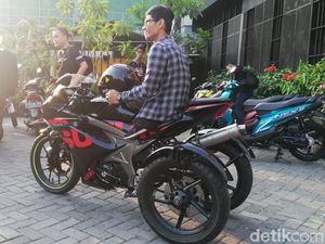 Modifikasi GSX R150 untuk Difabel Modifikasi GSX R150 untuk Difabel