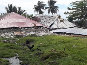 Potret Kerusakan Akibat Gempa Ambon yang Tewaskan 23 Orang