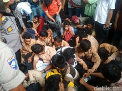Puluhan Siswa SMP dan SMA Diamankan, Polisi Temukan Obeng dan Besi