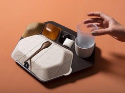 Di Masa Depan, Baki Makanan di Pesawat Mungkin Bisa Dimakan