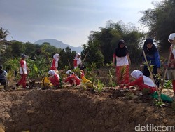 Tak Ikut Demo, Pelajar Bandung Pilih Hijaukan Wetland Cisurupan