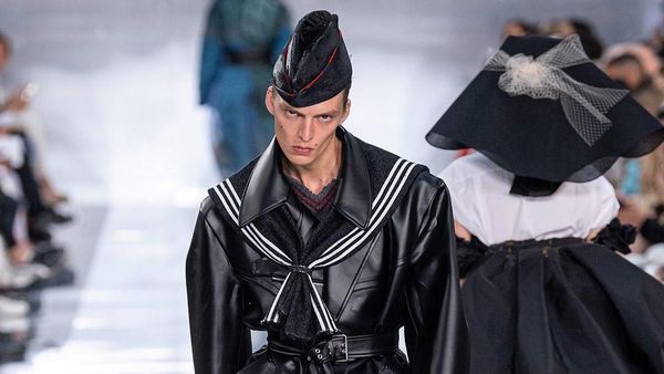 Ini Leon Dame, Model yang Viral karena Melotot di Paris Fashion Week