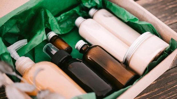 Ilustrasi produk skin care
