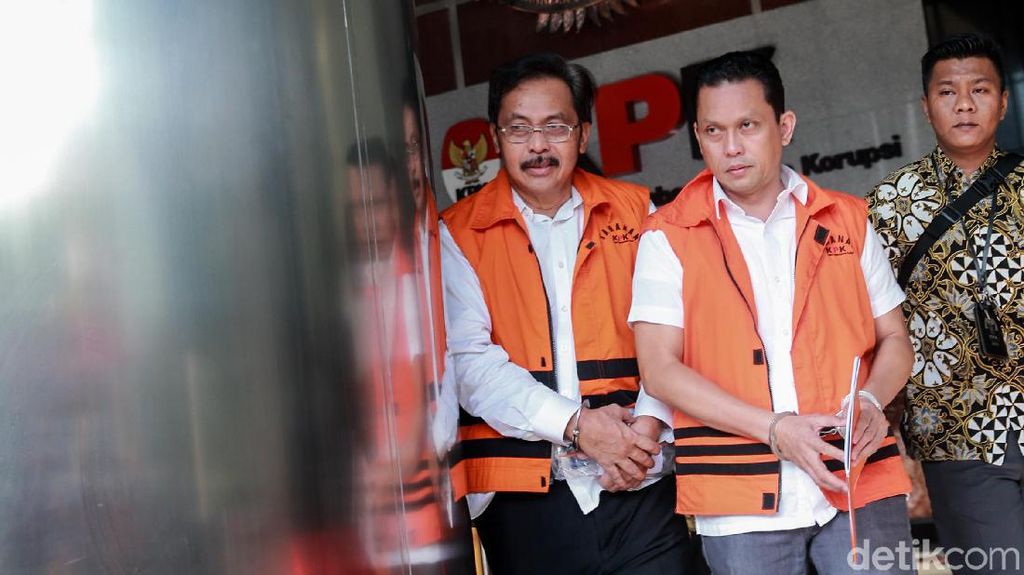 Pemeriksaan Nurdin Basirun dan Eka Safitra Pemeriksaan Nurdin Basirun dan Eka Safitra