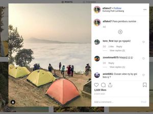 Negeri Atas Awan di Bandung Ini Hits Lagi, Efek Gunung Luhur?