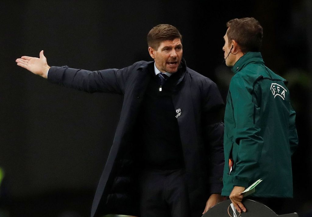 Steven Gerrard yang kini sedang menjabat sebagai manajer Rangers